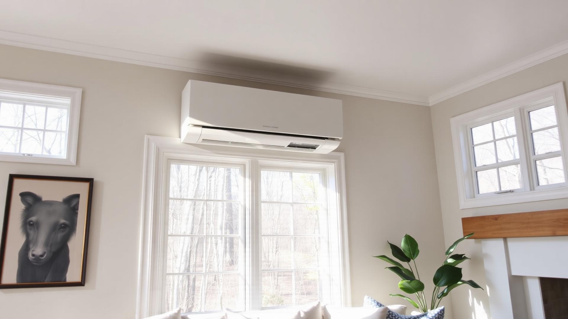 Quiet, efficient heating & cooling — no ductwork required